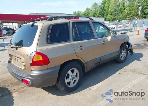 2004 Hyundai Santa Fe Gls from USA, damaged, VIN KM8SC13D34U821088
